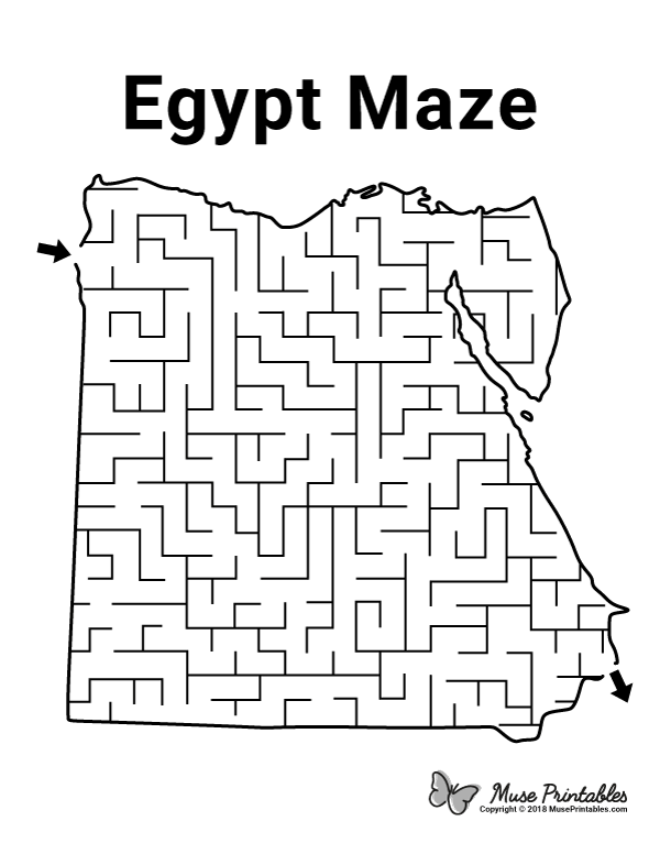 Egypt Maze - easy