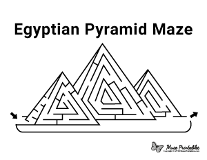 Egyptian Pyramid Maze