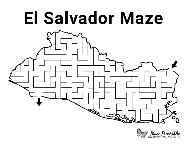 El Salvador Maze - easy
