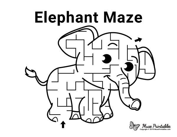 Elephant Maze - easy