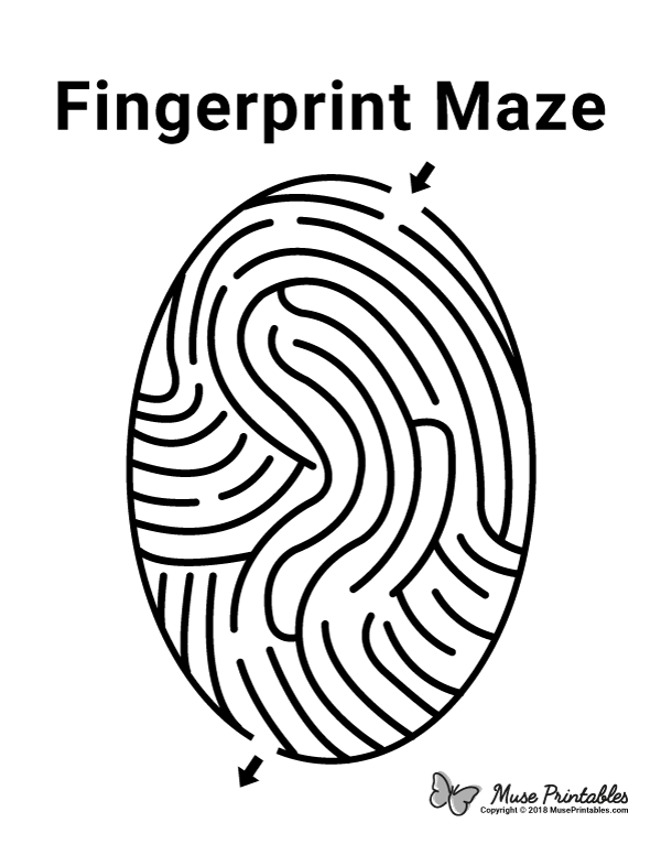 Fingerprint Maze - easy