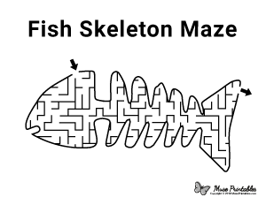 Fish Skeleton Maze