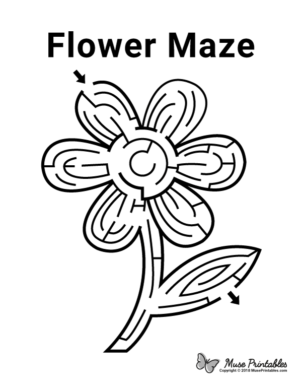 Flower Maze - medium