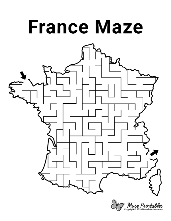 France Maze - easy