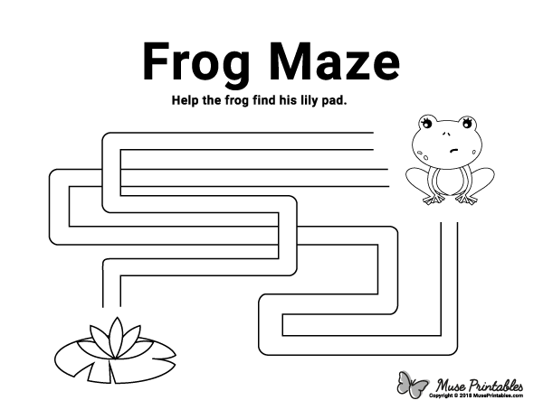 Frog Maze - easy