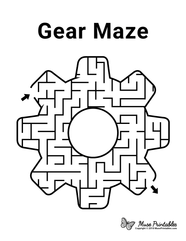 Gear Maze - easy