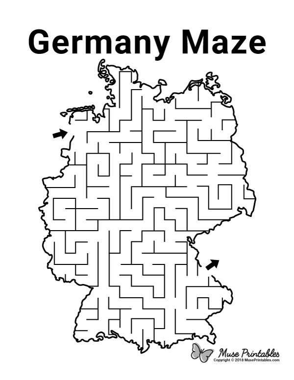Germany Maze - easy
