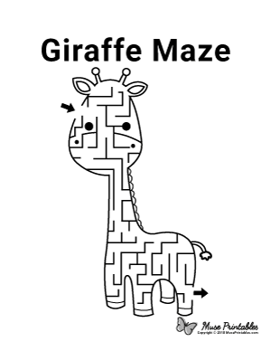 Giraffe Maze