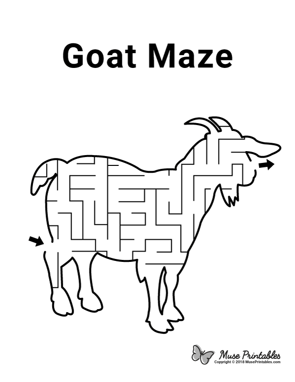 Goat Maze - easy