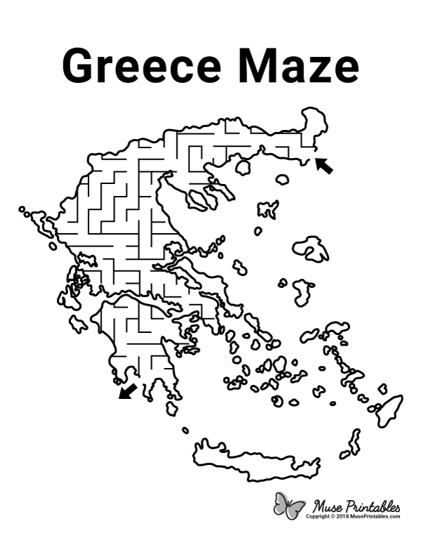 Greece Maze - easy