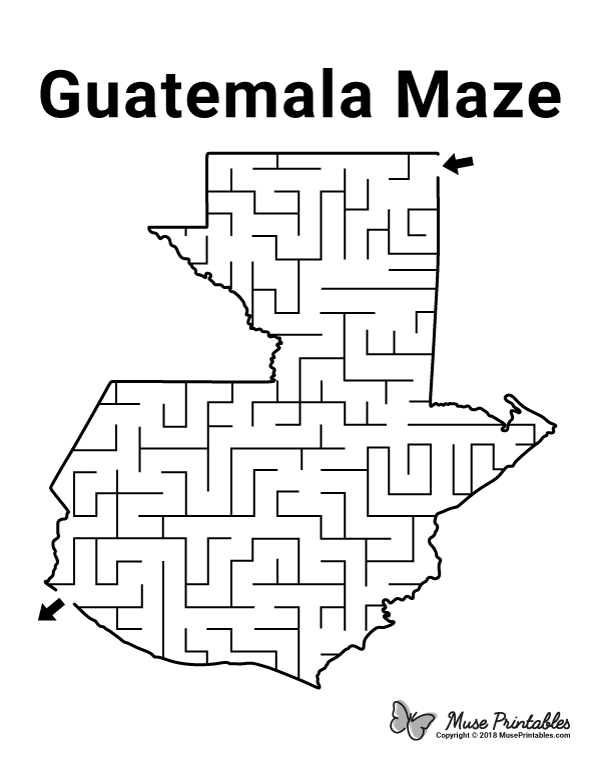 Guatemala Maze - easy