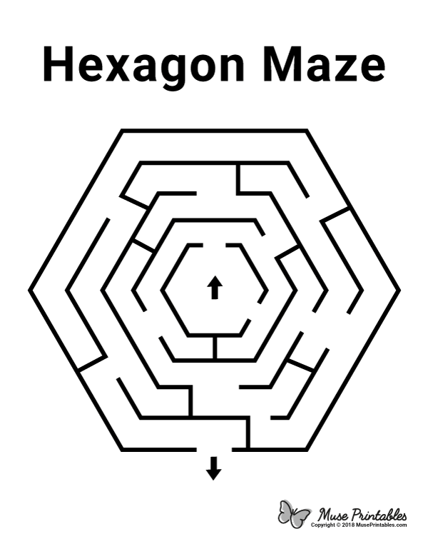 Hexagon Maze - easy