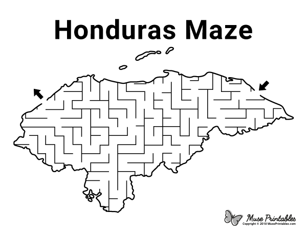 Honduras Maze - easy