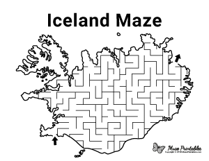 Iceland Maze