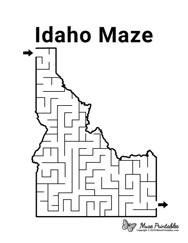 Idaho Maze - easy
