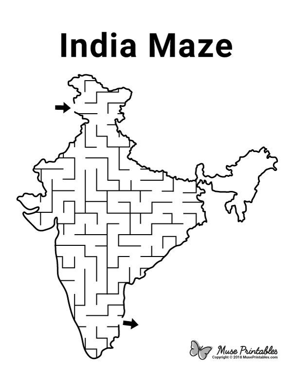India Maze - easy