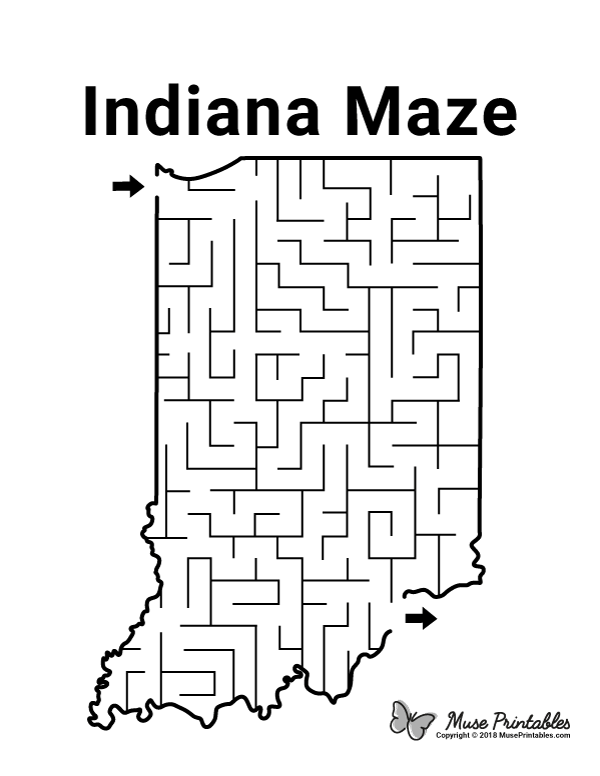 Indiana Maze - easy