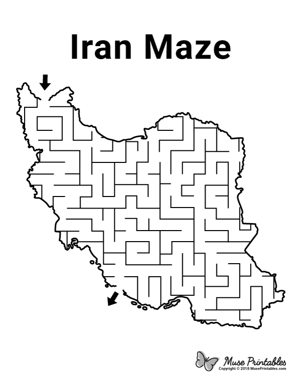Iran Maze - easy