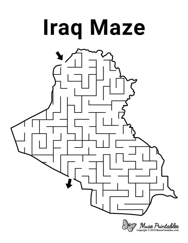 Iraq Maze - easy