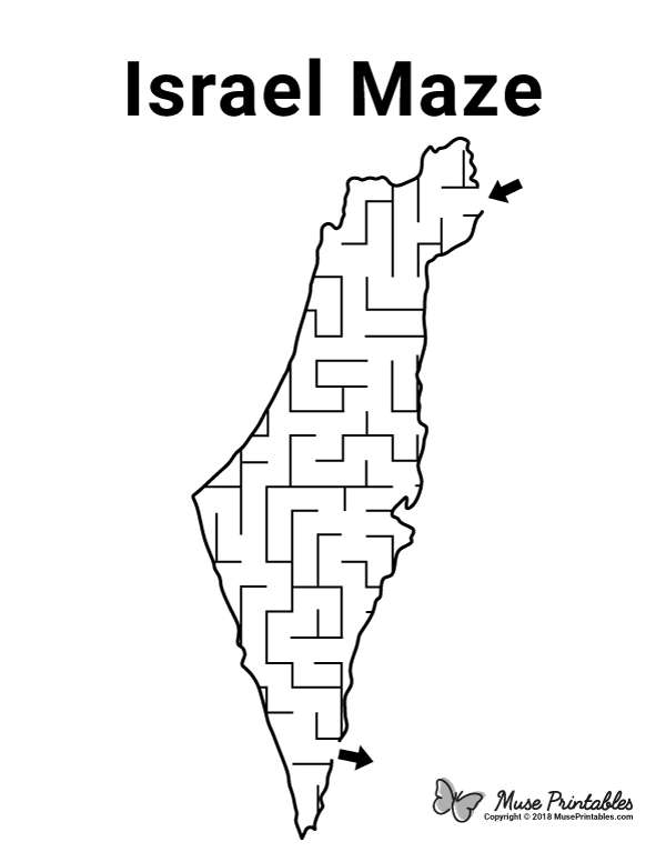 Israel Maze - easy