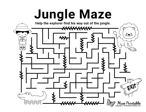 Jungle Maze - easy