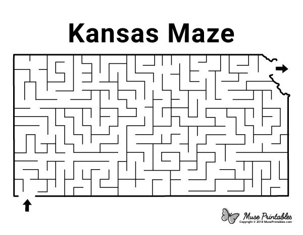 Kansas Maze - easy