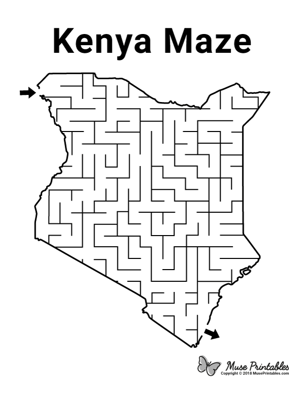 Kenya Maze - easy