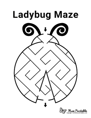 Ladybug Maze