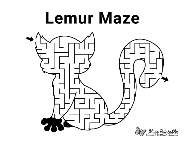 Lemur Maze - easy