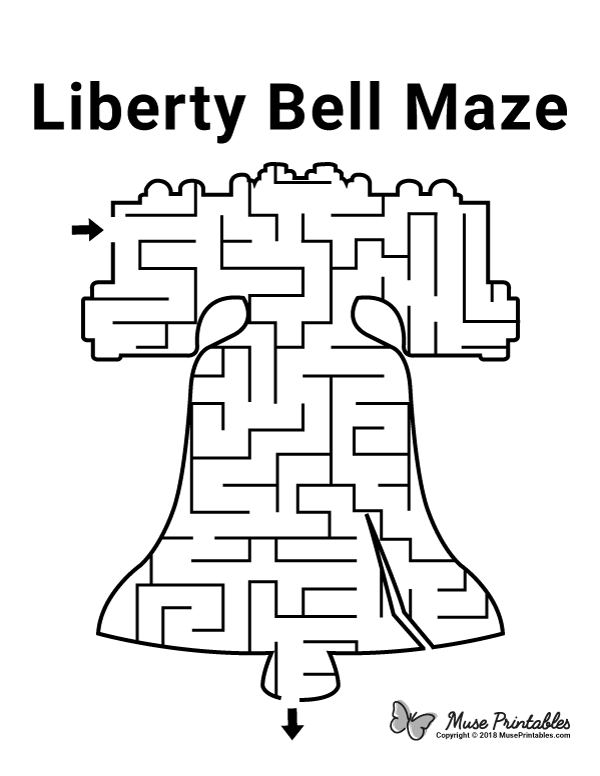 Liberty Bell Maze - easy