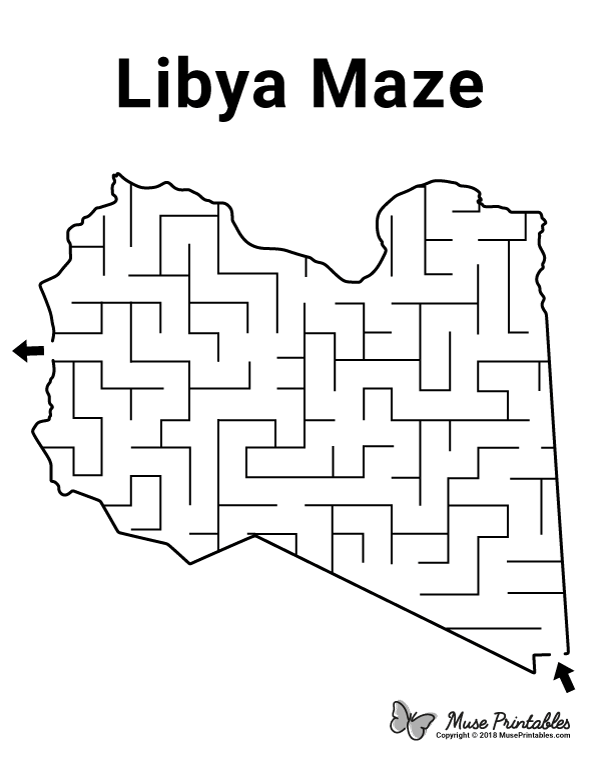 Libya Maze - easy