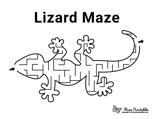 Lizard Maze - easy