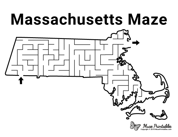 Massachusetts Maze - easy