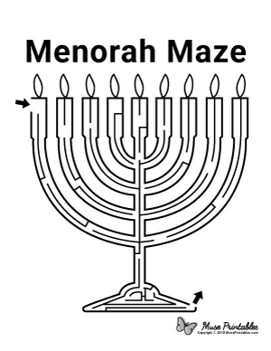 Menorah Maze