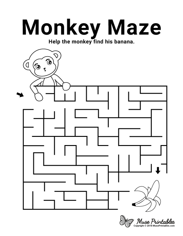 Monkey Maze - medium