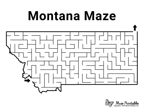 Montana Maze - easy