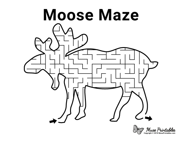 Moose Maze - easy