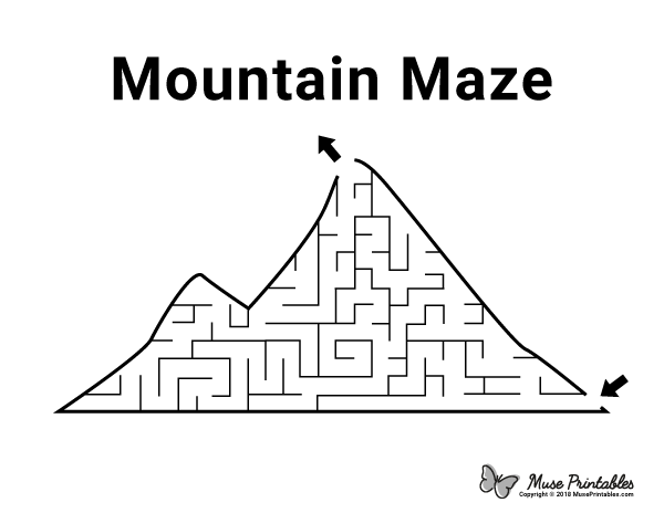Mountain Maze - easy