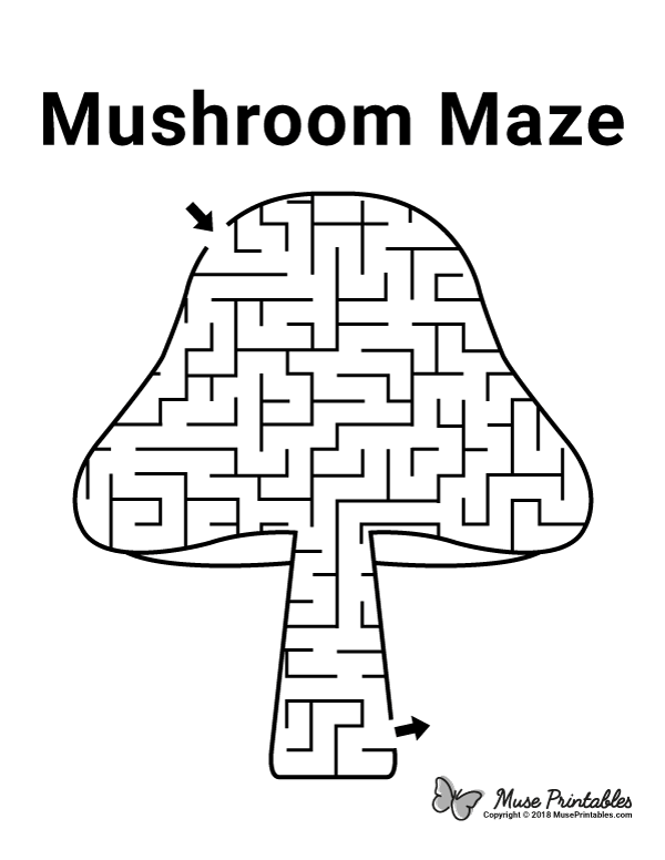 Mushroom Maze - easy