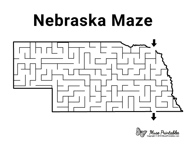 Nebraska Maze - easy