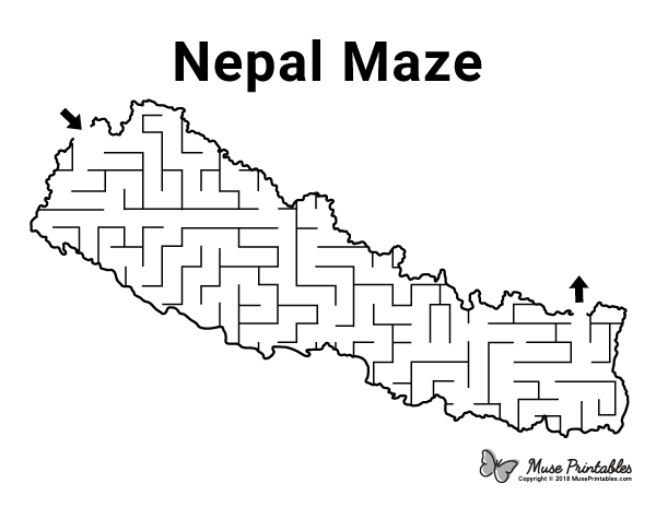 Nepal Maze - easy
