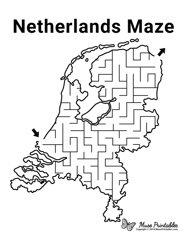 Netherlands Maze - easy