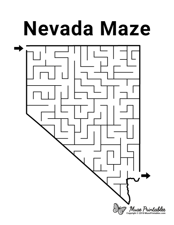 Nevada Maze - easy