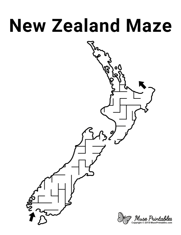 New Zealand Maze