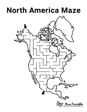 North America Maze
