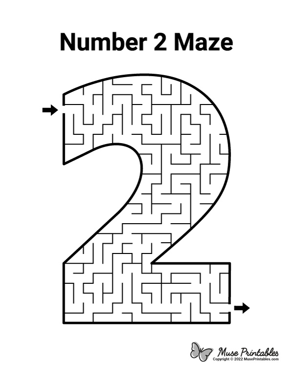 Number 2 Maze