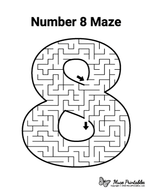 Number 8 Maze