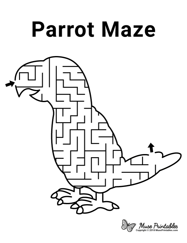 Parrot Maze - easy