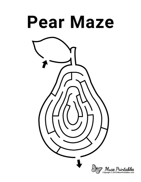 Pear Maze - easy