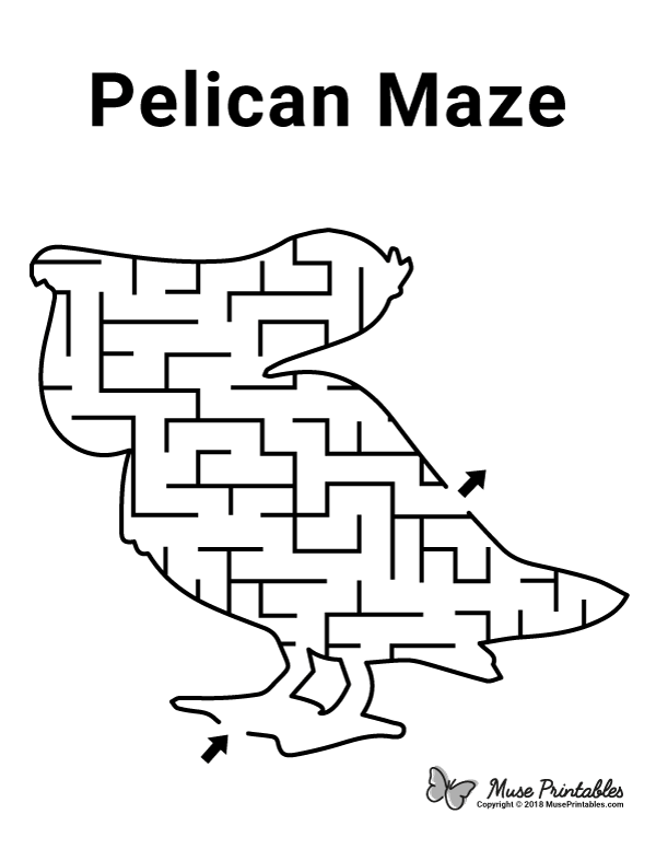 Pelican Maze - easy